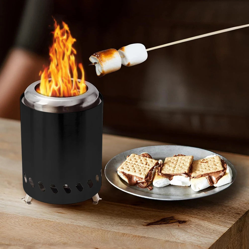 Longmire's Smokeless Tabletop Fire Pit